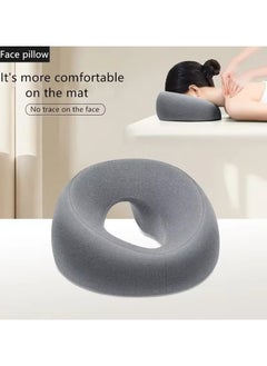 Generic Face Down Pillow Desk Nap Pillow Prone Resting Comfort Memory Foam Ergonomics Home Massage Headrest for Beauty Salon  - Image 4