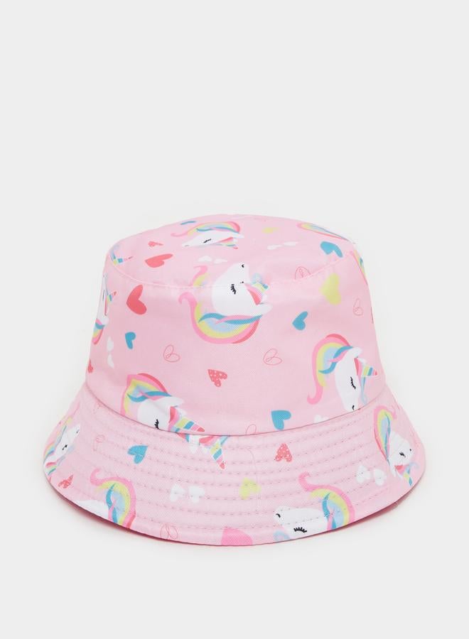Styli Styli Graphic Print Bucket Hat  - Image 1