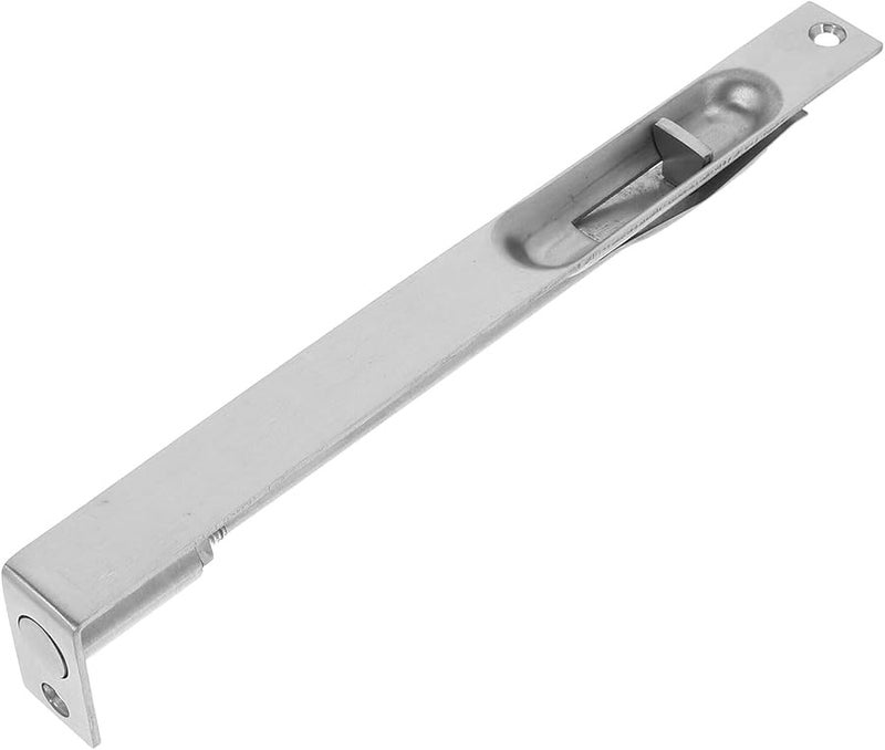 Stainless Steel Flush Bolt Latch For Double French Doors Security Slide Lock Easy Install - Image 2