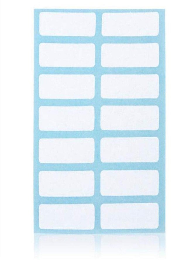 Mini Skater 336 Packs Name Label Stickers White Rectangle Self Adhesive File Folders Labels for Filing Envelops Tags Essential Oil Milk Bottle Cup Kitchen Office School 0.5 x 1.5 Inch - Image 3