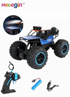 MEBEGIN RC Toys Cars 1:22 Scale Remote Control Car Off Road RC Car Vehicle Monster Truck Crawler with Head Lights for Boys Kids and Adults  - Image 2