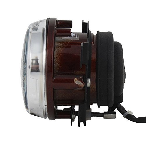 Hella Knight Rider Universal 90Mm Fog Lamp (12V,55W,Yellow Light) | Vehicle Compatabile With: Four Wheeler Universal - Halogen - Image 2