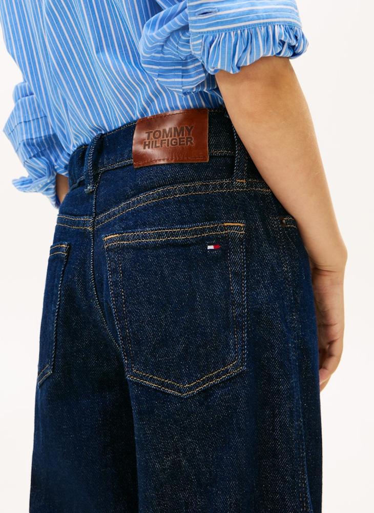 تومي هيلفيغر جينز مايبل للأطفال مغسول - Image 3