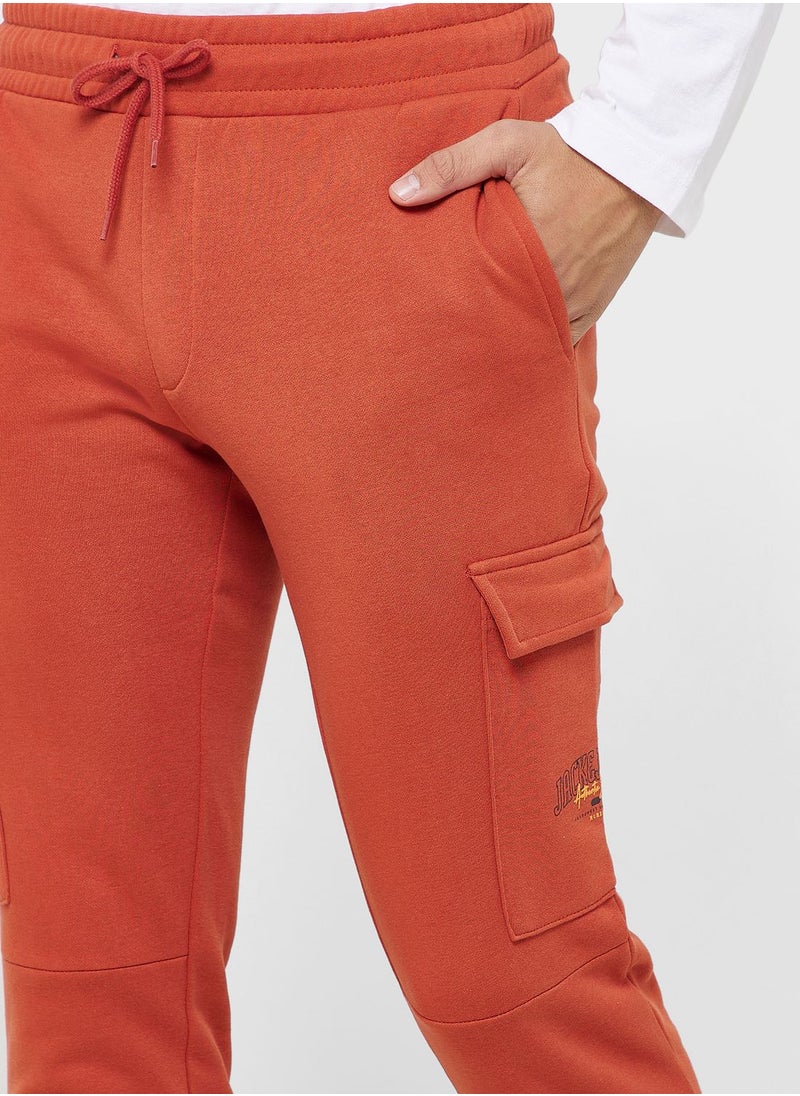 JACK & JONES - Drawstring Cuffed Sweatpants - Image 1