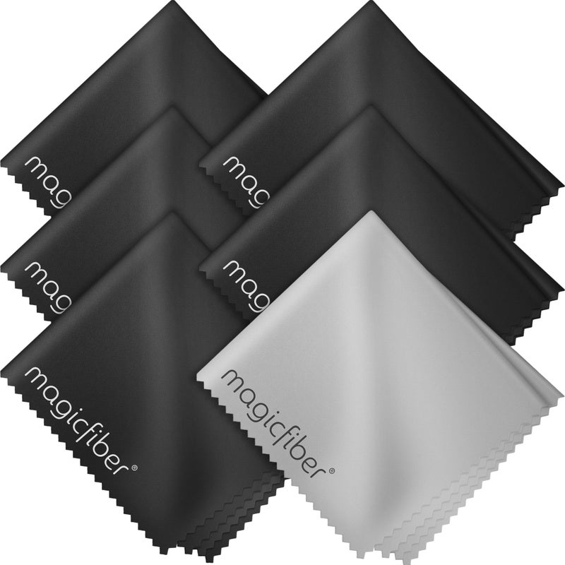MagicFiber MagicFiber Microfiber Cleaning Cloth, 6 Pack - Premium Cloth for Glasses, Lens, Screens & More  - Image 1