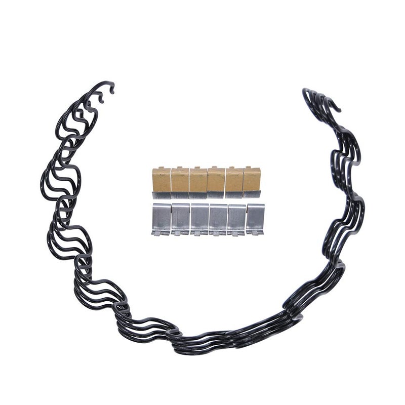 Yoogu Yoogu 25inch Sofa Upholstery Spring Replacement 4pk with Z Clips Wire for Furniture Chair Couch Repair 