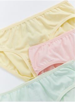 LC WAIKIKI Basic Girls' Panties 3 pcs Multi Color  - Image 2