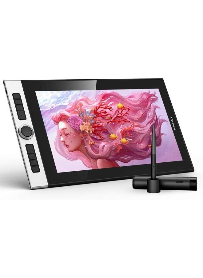 إكس بي-بن جهاز إنوفيتور ديسبلاي 16 للرسم الرقمي، بشاشة 15.6 بوصة بتقنية FHD IPS، ودقة 1920 × 1080، مع دعم نطاق ألوان 92% من Adobe RGB.  - Image 1
