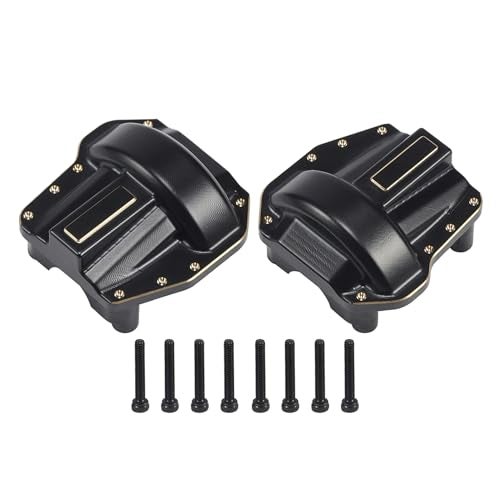 AMK SCX10 III Brass Diff Cover 76g 110 Capra Portal Axle Differential Housing Front Rear Set for RC Crawler Axial SCX10 Pro UTB10 Upgrades AR45P - Image 1