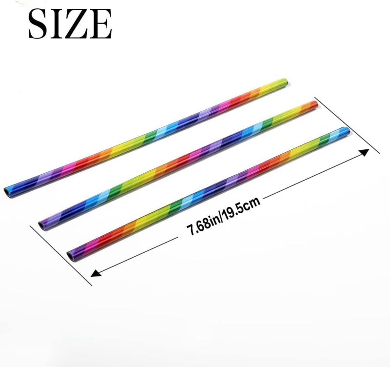 Redvant Red Universal Car AC Vent Outlet Decoration Strip, Waterproof Bendable Air Vent Outlet Trim Decoration, Suitable for Most Air Vent Outlet (10 Pieces) (Rainbow) - Image 3