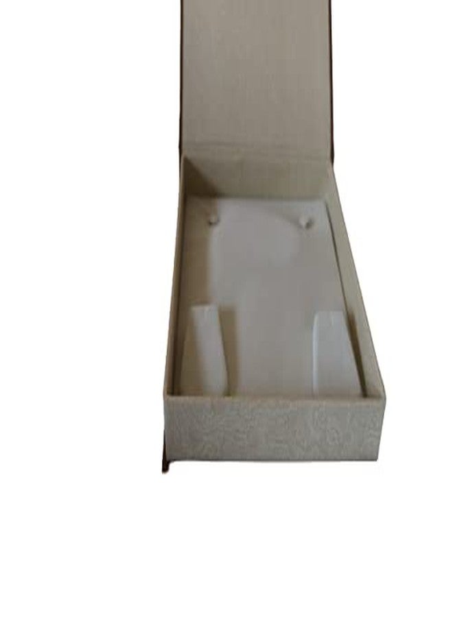 DSS Neckless Box Velvet Jewelry is Play Half Set Box(Yellow) - Image 5