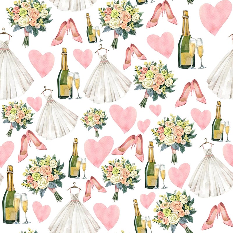 beaubottles Wedding Romance Wrap for Champagne – Veuve Edition – Custom Wine Bottle Labels for Celebrations, Birthdays, Gifting – Fits 750ml Bottles – Personalized Wine Label Sleeve - Image 2