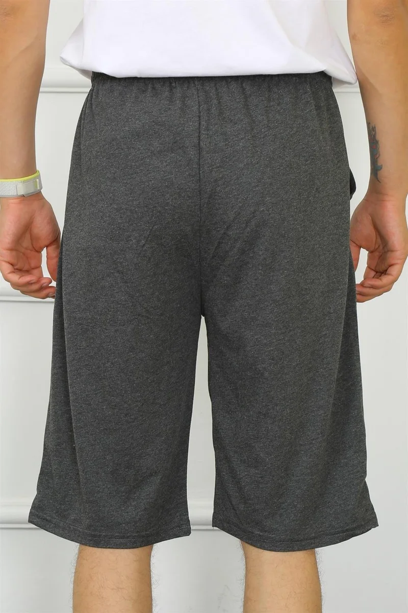 اكبينيز Men's Cotton Anthracite Capri 27480
