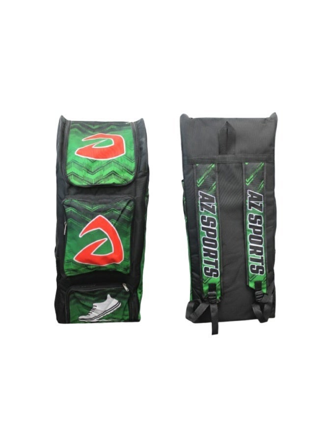 AZ Sports Duffle Cricket Kit Bag Junior Size – Lightweight Sports Bag for Boys – Durable Cricket Gear Bag with Multiple Compartments - Image 1
