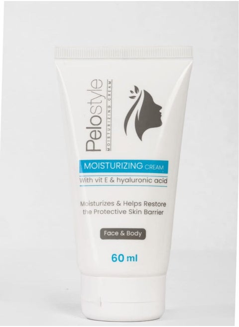 Moisturizing cream with vitamin E extract and hyaluronic acid 60ml