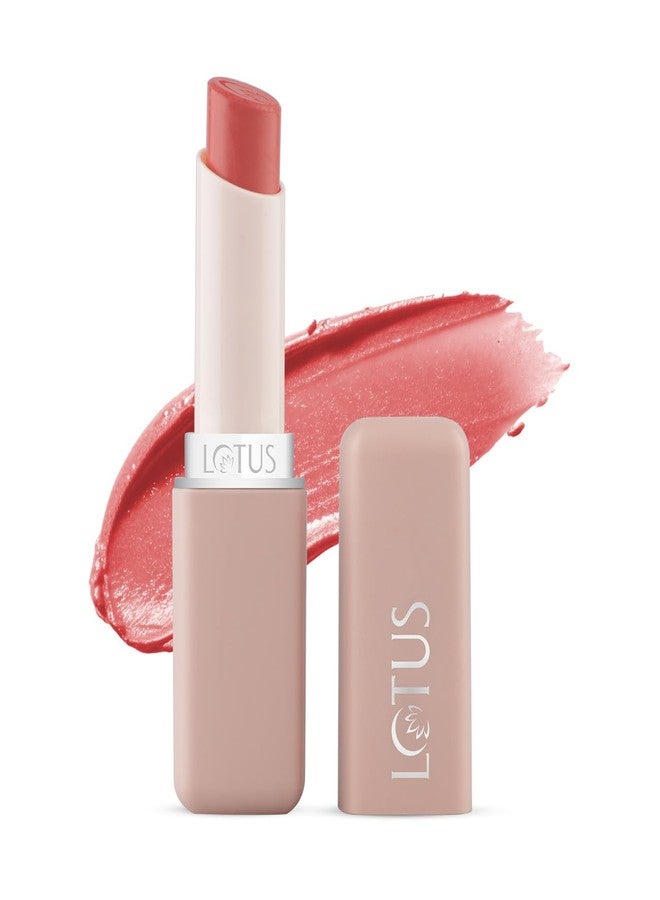 Lotus Makeup LOTUS MAKE-UP Color X Matte Lipstick | Long - Lasting | Vitamin E Infused | Smudge Proof | Bold | Highly Pigmented | Weightless Finish | SIENNA - 10 | 3.8g - Image 1