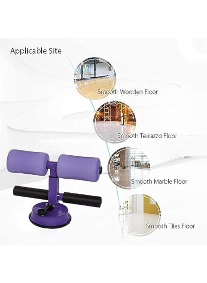 CAZADORA Sit-Up Bar with Strong Suction Base and Soft Foam Handles for Home Workouts | Metal Abdominal Exercise Equipment for Sit Ups, Push Ups, Core Training, Abs Shaping, Tummy Toning, Weight Loss and Muscle Strengthening | Compact Gym Assistant Fitness Tool for Men and Women | Stable Floor Suction Design for Tile and Smooth Surfaces | Non-Slip Foam Grip for Comfortable Training | Portable Space-Saving Workout Equipment for Home, Office or Travel Use | Ideal for Beginners and Advanced Fitness Levels | Black Color Durable Metal Construction | Single Piece Fitness Accessory for Daily Bodyweight Training - Image 5