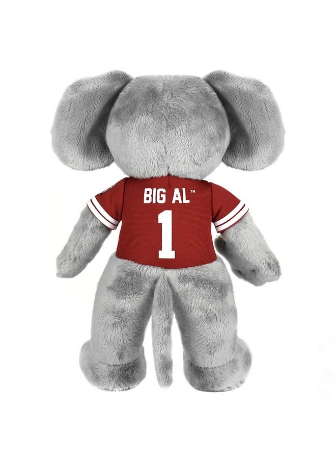 Bleacher Creatures - Alabama Crimson Tide Al The Elephant 10" Mascot Plush Figures - Image 1