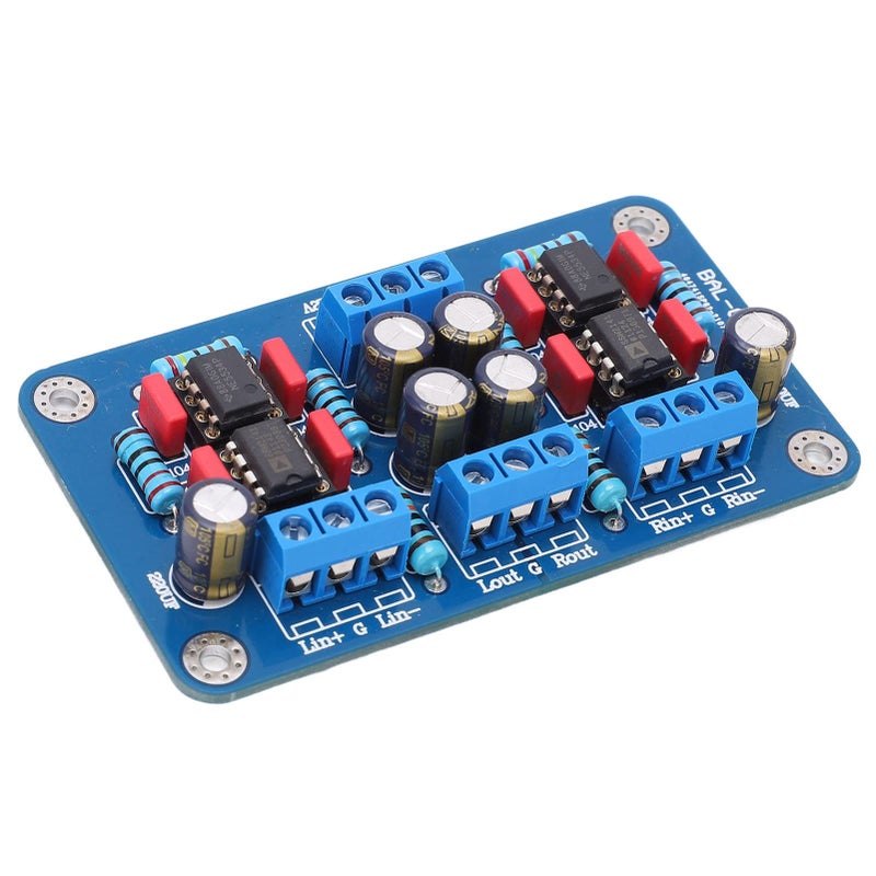 Single Ended Output Preamplifier Board 86x49mm DC 12 15V Low Distortion High Gain for Amplifier Retrofit Home Stereo - Image 4