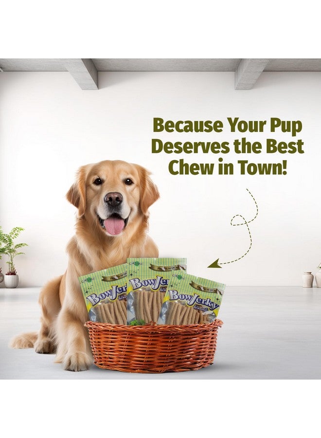 Rena Bow Jerky Chicken And Milk Dog Treats For All Life Stages - Protein Rich Jerky Stick For Training, Reward And Snacking, 200 Gm (Pack Of 4) - Image 4