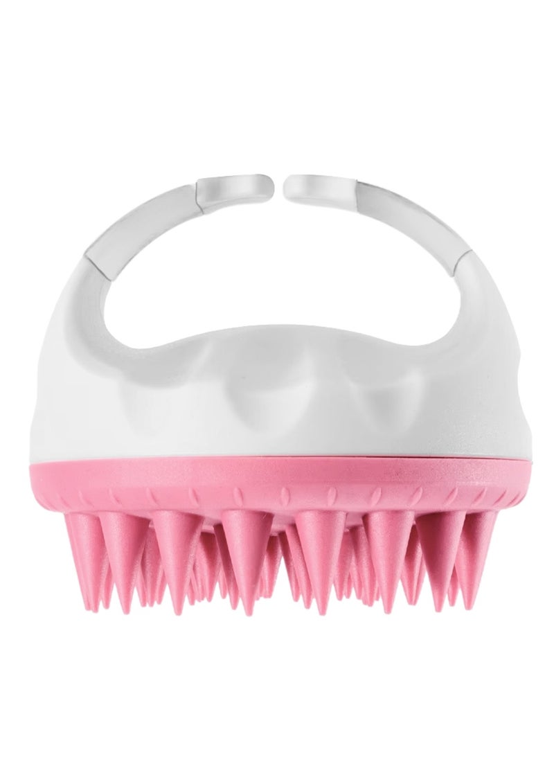 MiMi & BeiBei Hair Massager Shampoo Brush with Handle Hair Scalp Massager Brush with Soft Bristles Scalp Scrubber Dandruff Brush for Scalp Care and Hair Growth Shower Hair Scalp Scrubber Comb  - Image 1