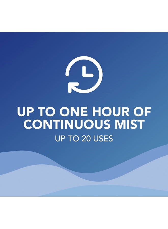 Vicks إعادة تعبئة فابو ميست الملحي، رذاذ ملحي لطيف مع بخار فكس المهدئ، غير طبي، 1.7 أونصة - Image 4