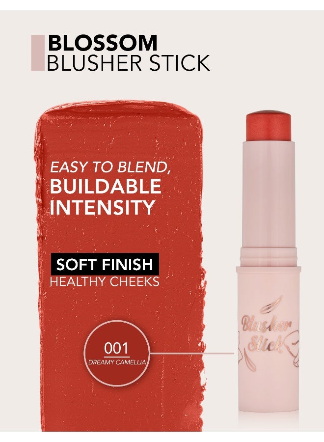 flormar Blusher Stick 001 Dreamy Cmellia 001 Dreamy Cmellia - Image 3