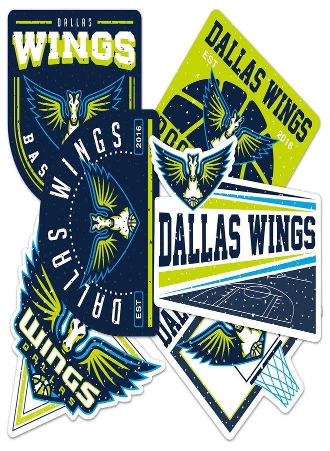 ديزرت كاكتوس ملصق فينيل مرخص رسميًا من Desert Cactus Dallas Wings WNBA Women's National Basketball Association (النوع 2-3) - Image 1