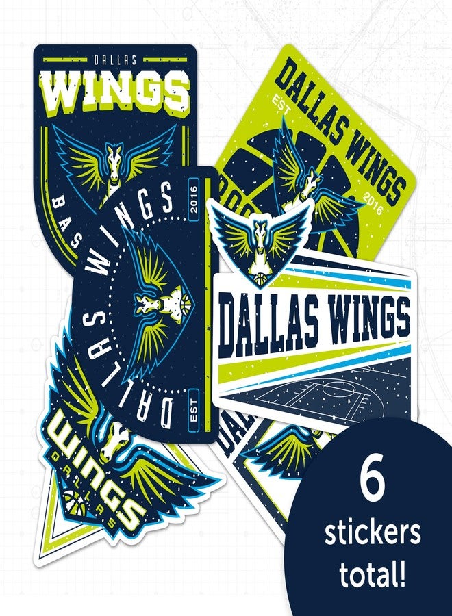 ديزرت كاكتوس ملصق فينيل مرخص رسميًا من Desert Cactus Dallas Wings WNBA Women's National Basketball Association (النوع 2-3) - Image 4