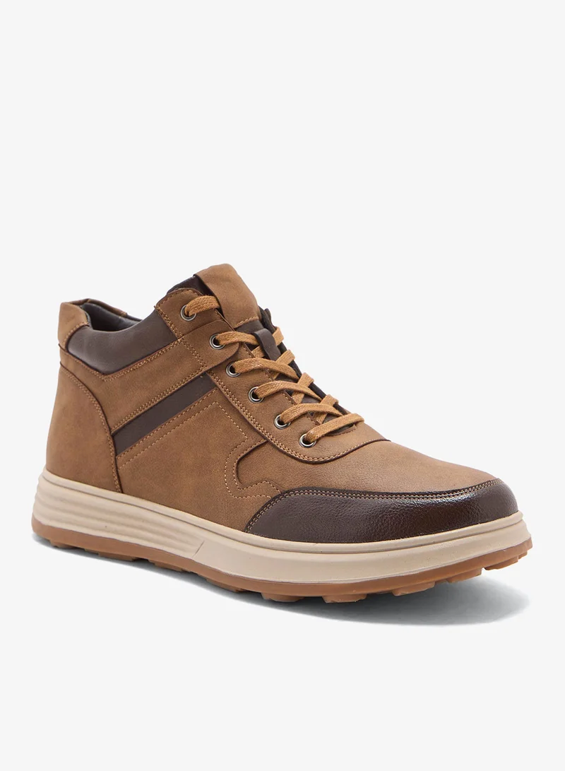 Robert Wood Smart Casual Hig To Sneakers