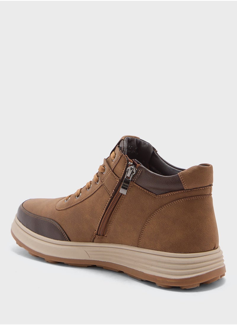 Robert Wood Smart Casual Hig To Sneakers  - Image 3