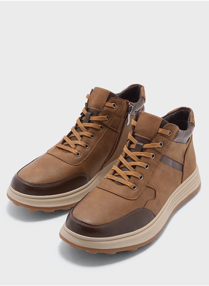 Robert Wood Smart Casual Hig To Sneakers  - Image 4