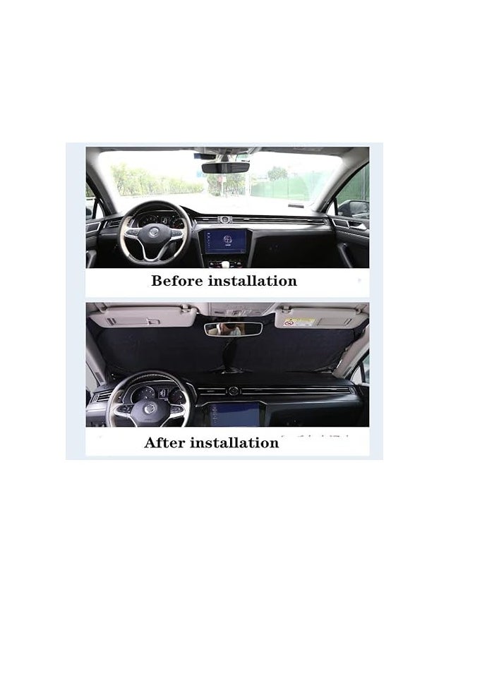 Cool Baby COOLBABY Car Windshield SunShade UV Protection Foldable Universal Sun Shade Visor for Front Windshiled  - Image 2