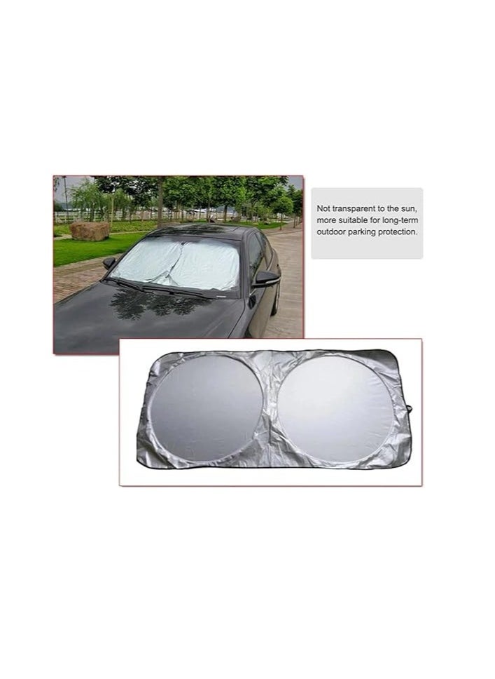 Cool Baby COOLBABY Car Windshield SunShade UV Protection Foldable Universal Sun Shade Visor for Front Windshiled  - Image 3