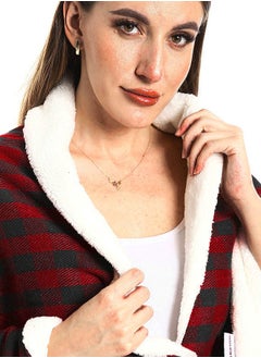 snooze Caro Wearable Blanket, Dark Red  - Image 2