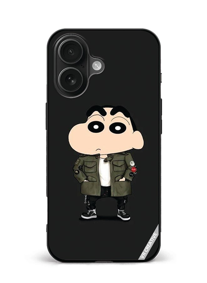 VR CREATIVE Protective Case Cover For Apple iPhone 16 Shinchan Design Multicolour