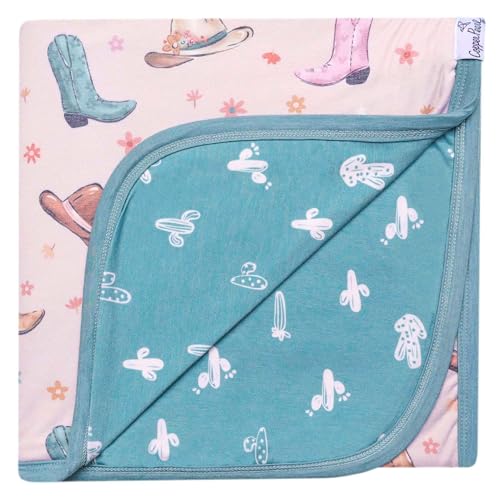 Copper Pearl Jumbo 3Layer Baby Blanket Soft Baby Quilts for Boys and Girls Breathable Cozy Toddler Blanket Baby Quilt for Newborns 46x46 Premium PolyesterRayon Cheyenne - Image 1