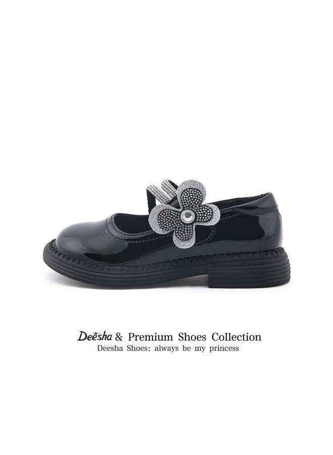 DEESHA Butterfly Decoration】girls' Leather Shoes, Autumn 2025, Versatile Fashion Casual Shoes For School, Single Shoes - Image 2