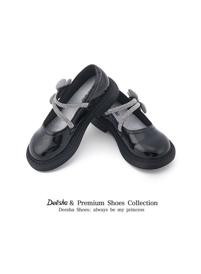 DEESHA Butterfly Decoration】girls' Leather Shoes, Autumn 2025, Versatile Fashion Casual Shoes For School, Single Shoes - Image 4