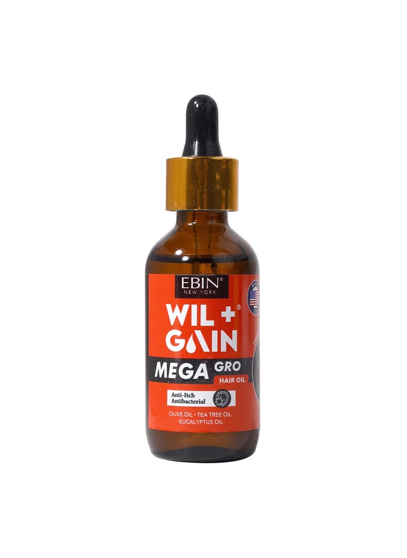 EBIN NEW YORK EBIN NEW YORK Hair Oil  Olive Tea Tree  Eucalyptus Oils  Strengthening  Nourishing  100 Natural AntiItch Formula  2oz60ml 