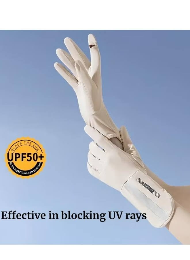 Women's Gloves Driving Gloves Non-slip Sun Protection Summer UV Protection Sports Gloves - Image 2