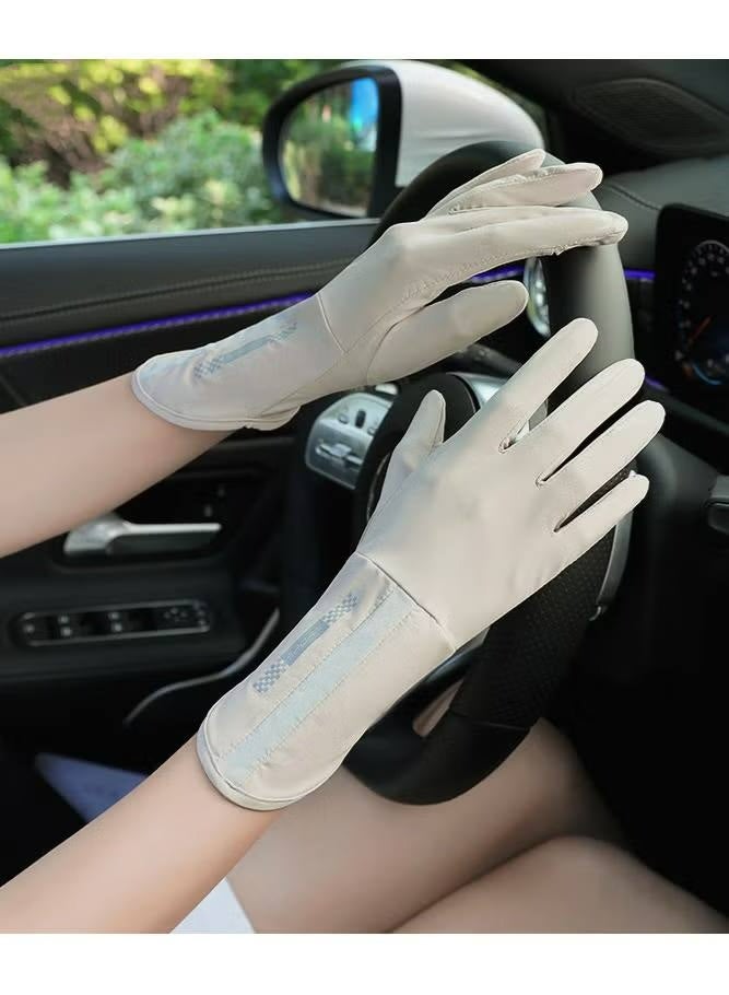 Women's Gloves Driving Gloves Non-slip Sun Protection Summer UV Protection Sports Gloves - Image 4