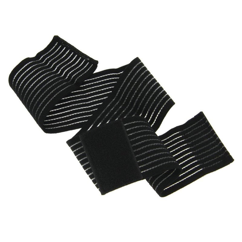 BXT Elastic Breathable Wrap Ankle Support Brace Compression Knee Elbow Wrist Ankle Hand Support Wrap Sports Bandage Strap with Hook & Loop Fastener Straps(A PIECE) - Image 5
