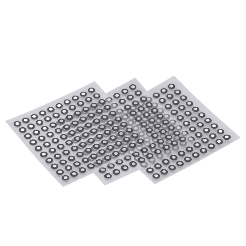 Reflective Scanner Positioning Dots 300pcs PET Stickers 3mm Inner Diameter 6mm Outer Diameter for 3D Scanning - Image 2