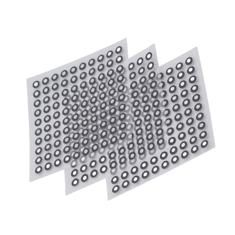 Reflective Scanner Positioning Dots 300pcs PET Stickers 3mm Inner Diameter 6mm Outer Diameter for 3D Scanning - Image 4