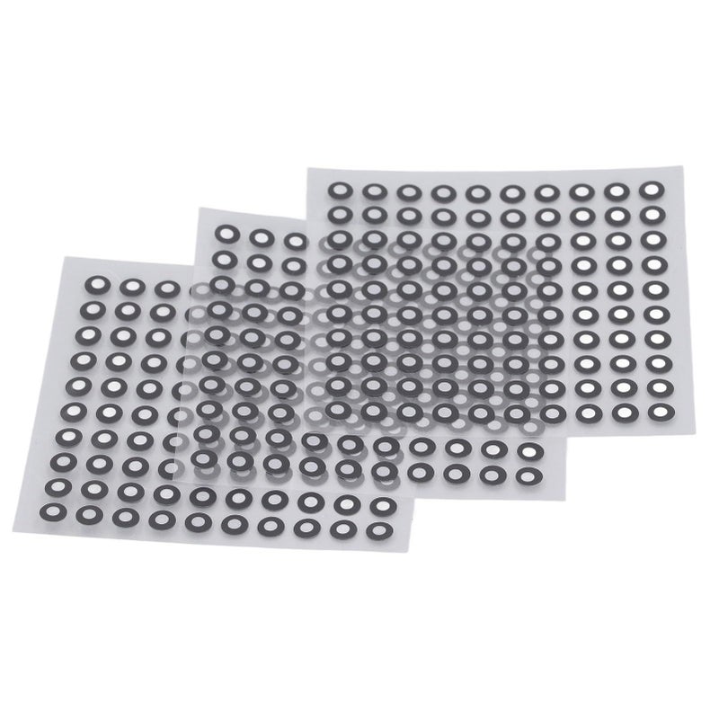 Reflective Scanner Positioning Dots 300pcs PET Stickers 3mm Inner Diameter 6mm Outer Diameter for 3D Scanning - Image 3
