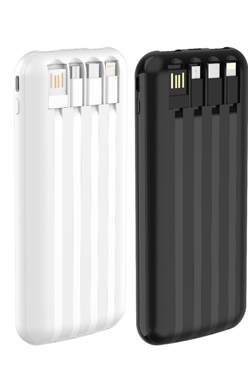 Devia Kintone series Power Bank with 4 cables 10000mAh - Image 5