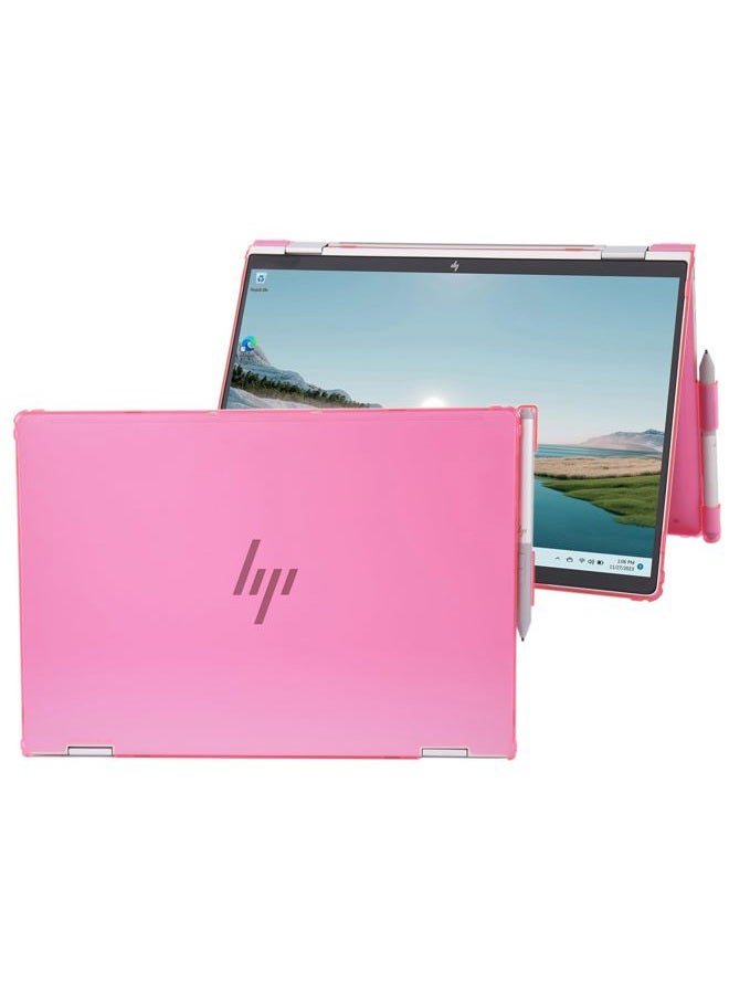 mCover Case Only Compatible for 2024~2025 14" HP Elite x360 1040 G11 2-in-1 Series Windows Laptop (NOT Fitting Any Other HP Models) - Pink - Image 1