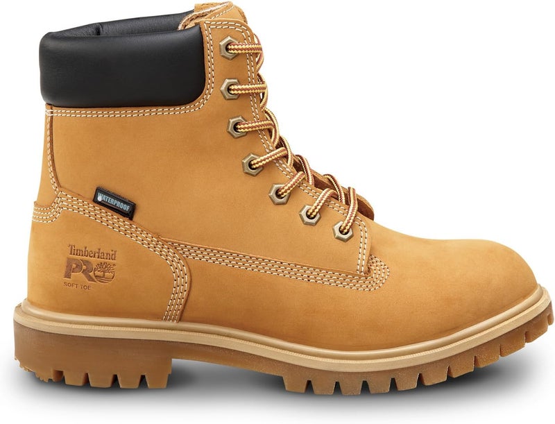 Timberland PRO Women's 6IN Direct Attach MaxTrax Soft Toe Waterproof Insulated Boot - Wheat - Image 3
