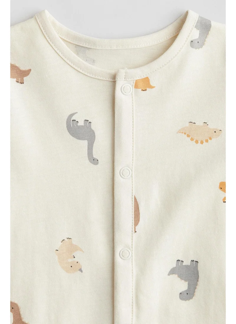 H&M Patterned sleepsuit